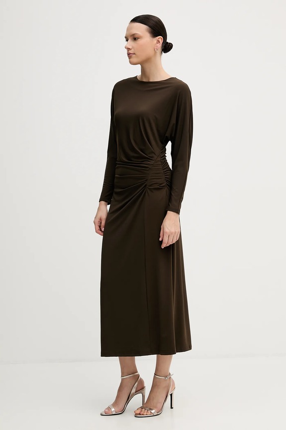 Φόρεμα Pedro del Hierro 6192941 καφέ AW25