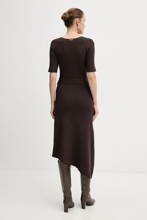 Одяг Сукня Karl Lagerfeld A4W13026 коричневий