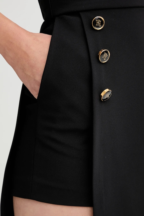 Elisabetta Franchi sukienka AB82457E2 czarny