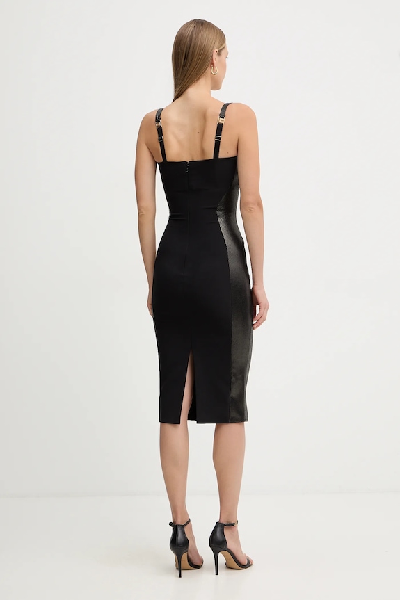 Ρούχα Φόρεμα Elisabetta Franchi AB83857E2 μαύρο