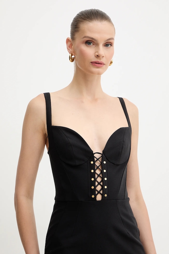 Šaty Elisabetta Franchi čierna AB87857E2