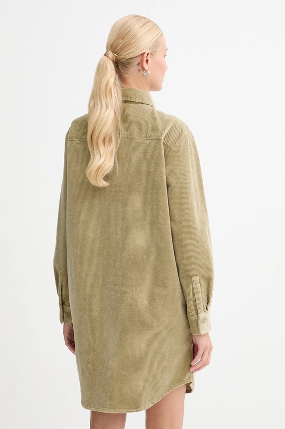 Abbigliamento Marc O'Polo vestito in velluto a coste 5000007111 verde