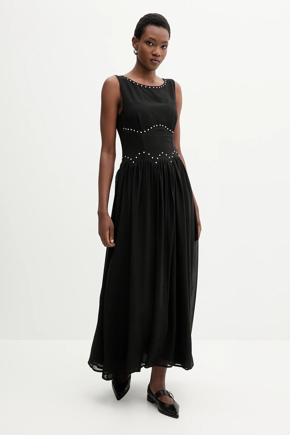 Never Fully Dressed sukienka NFDDR2813 czarny AW25