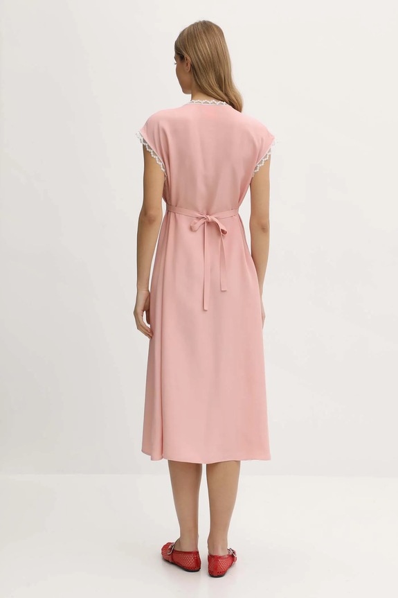 Abbigliamento The Sleeper vestito di viscosa PMDDR03P006L rosa