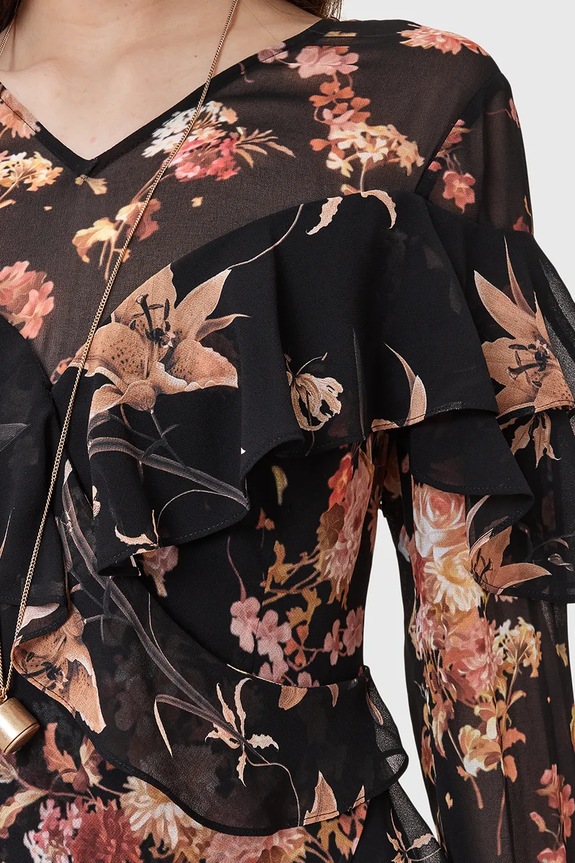 Oblačila Obleka AllSaints FRESCA W021DD črna