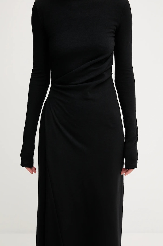 Sportmax dress with wool blend EDILE 2522626022600 black