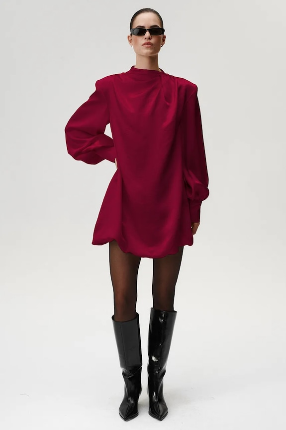 Îmbrăcăminte Undress Code rochie 1079UC burgundia