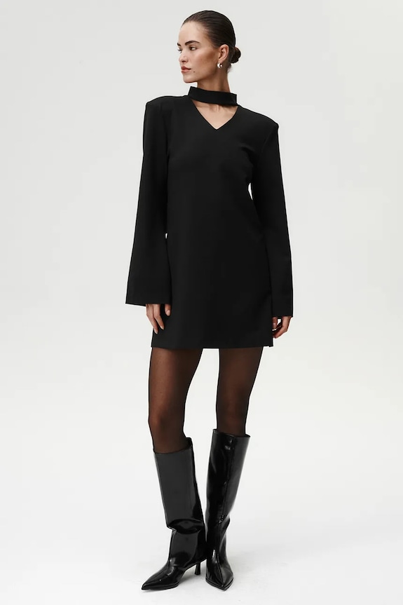 Undress Code rochie mini negru 1065UC