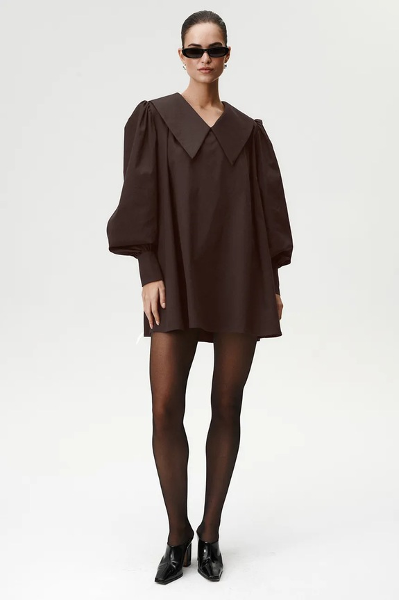 Undress Code rochie mini maro 1055UC