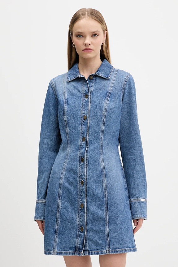 Guess Jeans farmerruha gombolós kék W5BK48.D5M48