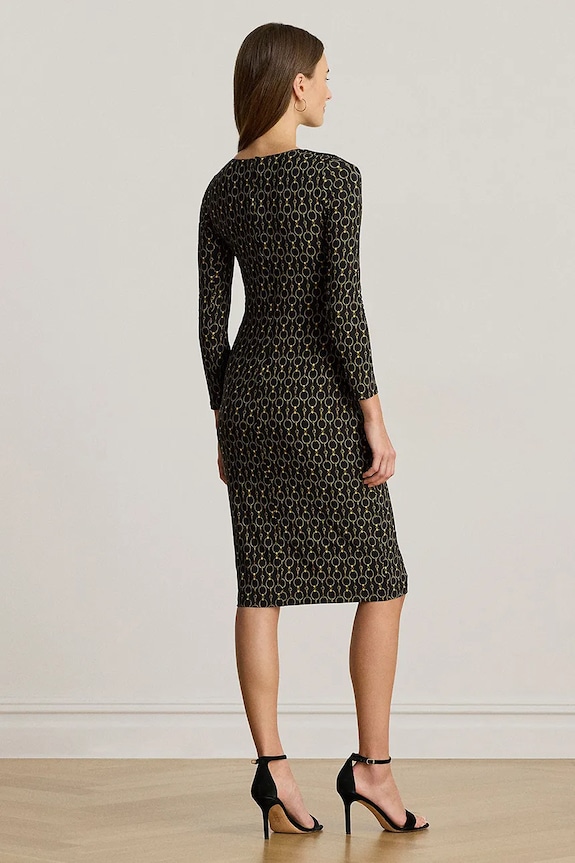 Šaty Lauren Ralph Lauren 200980037 čierna AW25