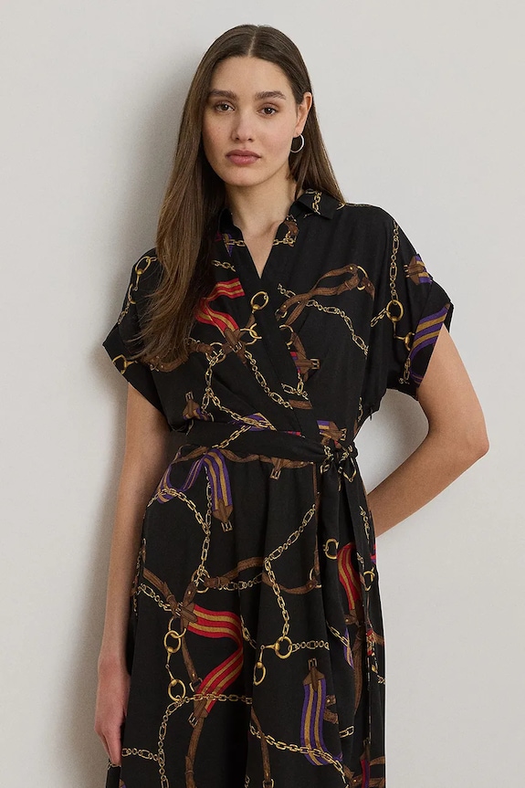 Abbigliamento Lauren Ralph Lauren vestito 200P02008 nero