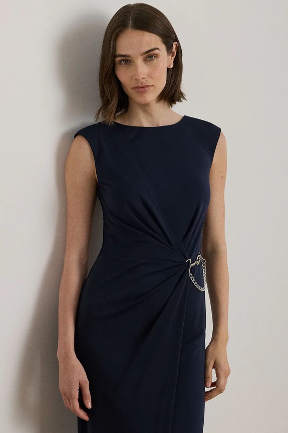 Abbigliamento Lauren Ralph Lauren vestito 253979877 blu navy