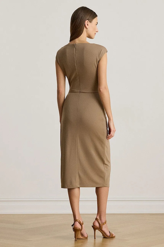 Šaty Lauren Ralph Lauren 200980221 hnedá AW25