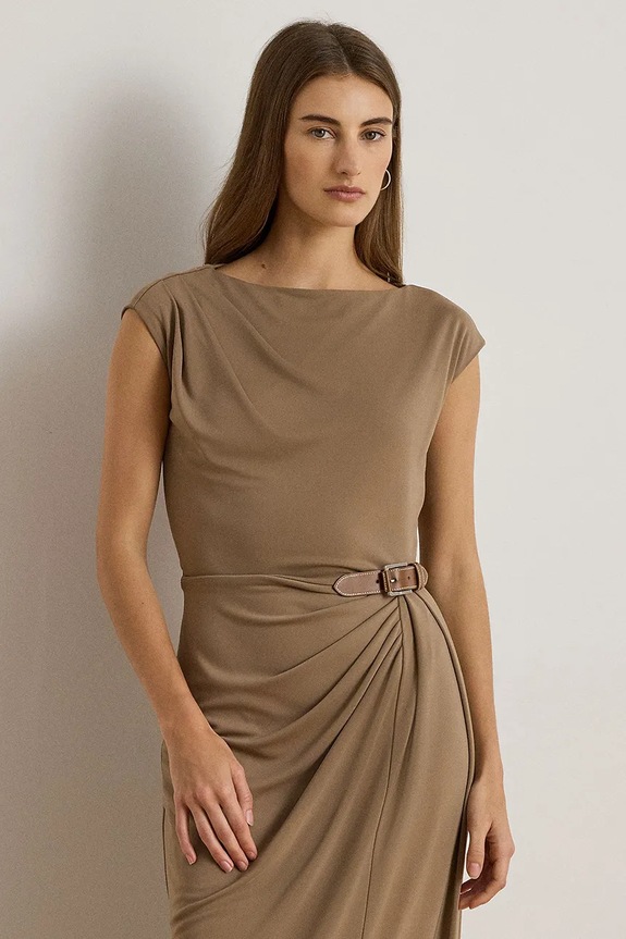 Oblečenie Šaty Lauren Ralph Lauren 200980221 hnedá