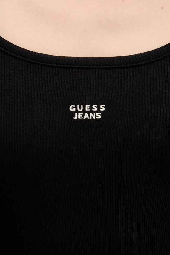 Φόρεμα Guess Jeans W5BK12.KA0H1 μαύρο
