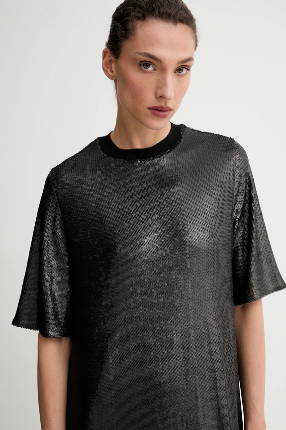 AllSaints sukienka ANNA czarny W066DD