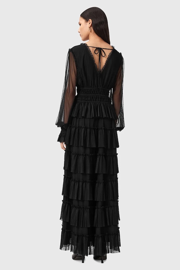 AllSaints rochie XANTARA negru W029DD