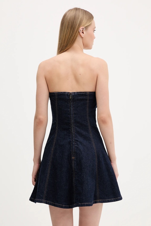 Oblačila Jeans obleka Abercrombie & Fitch KI159.6084.276 modra