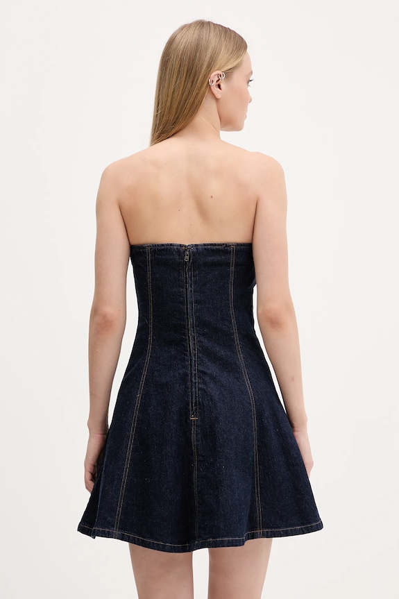 Oblačila Jeans obleka Abercrombie & Fitch KI159.6084.276 modra