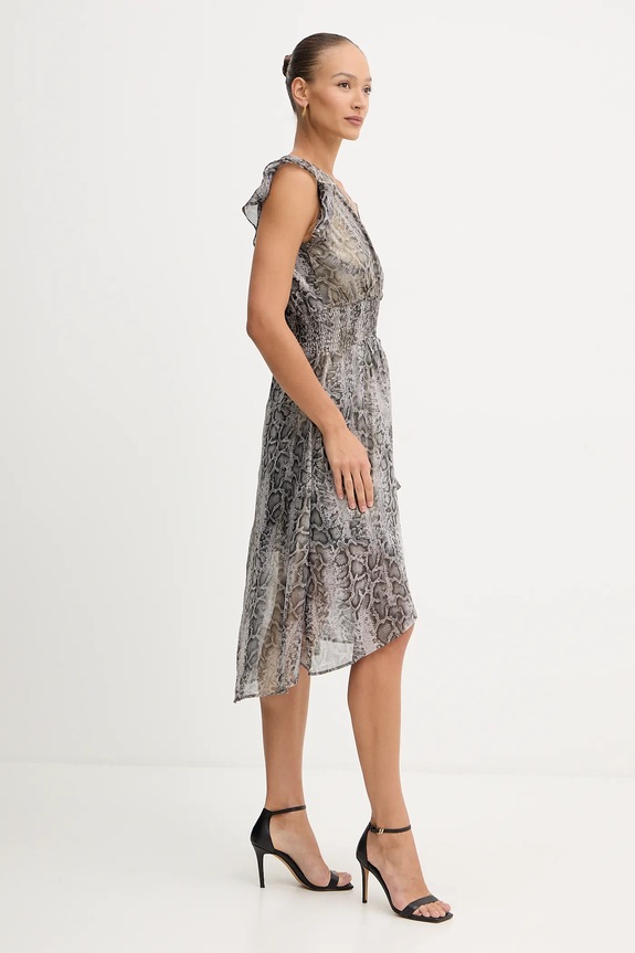 Morgan vestito RCOBA.F grigio AW25