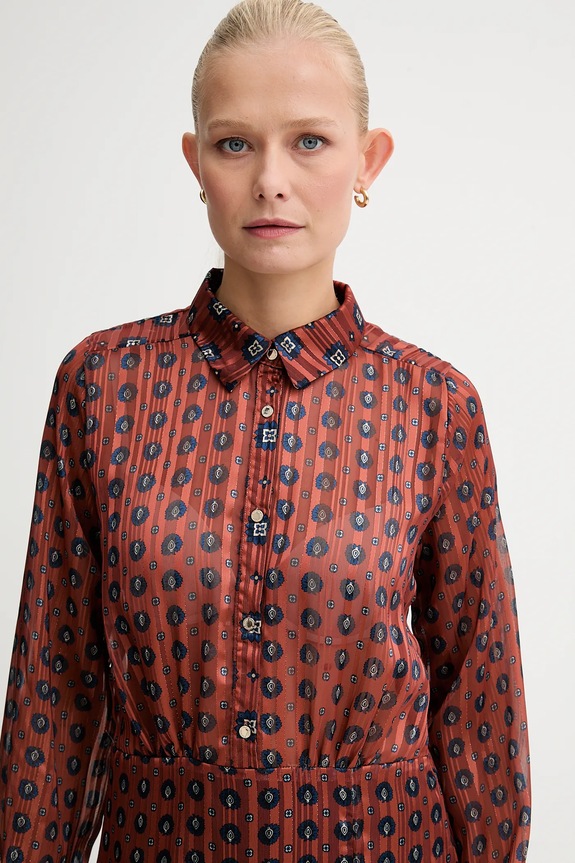 Obleka Morgan rjava RILGAL.F