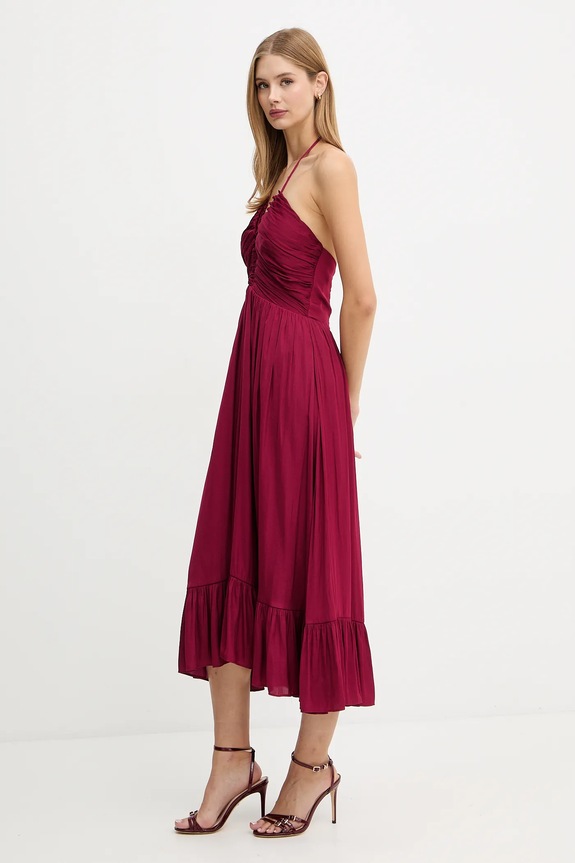 Платье Morgan ROCE бордо AW25