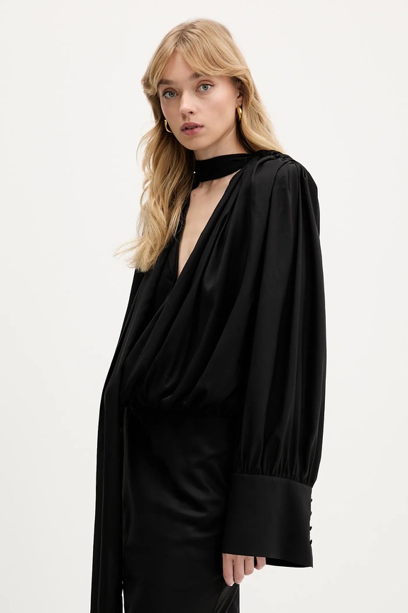 Rotate vestito nero 115019100