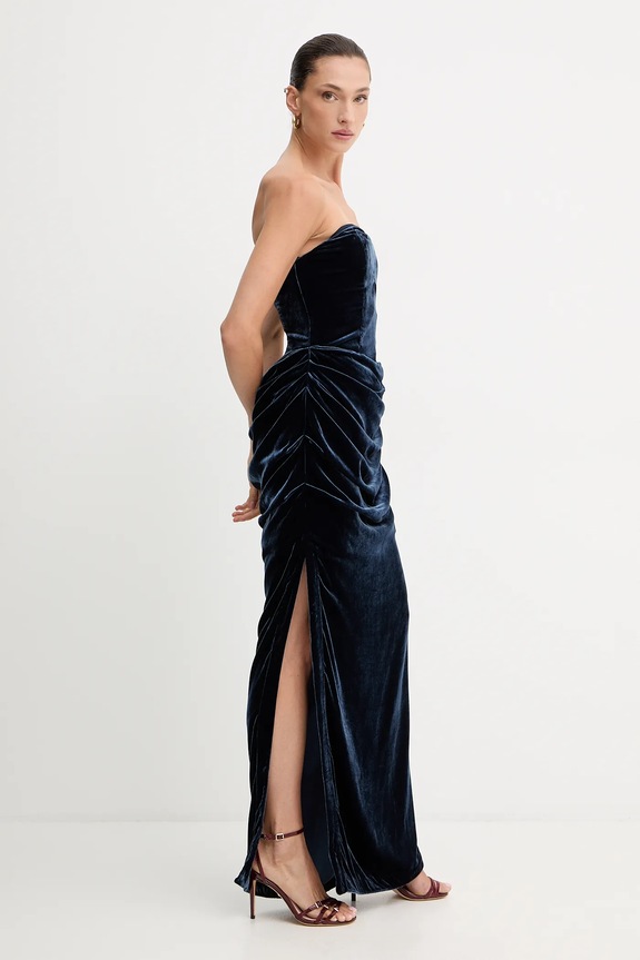 Rotate vestito con seta 1149211192 blu