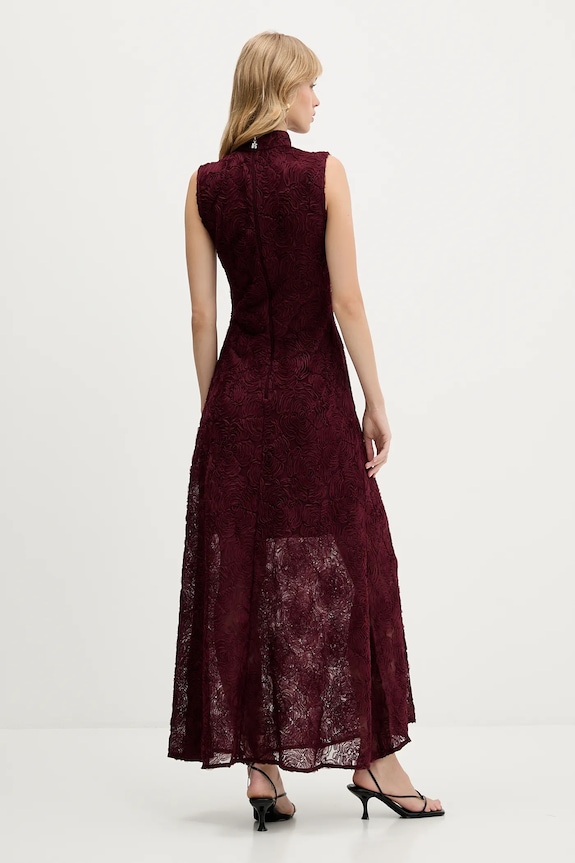 Clothing Rotate dress 1136172734 maroon