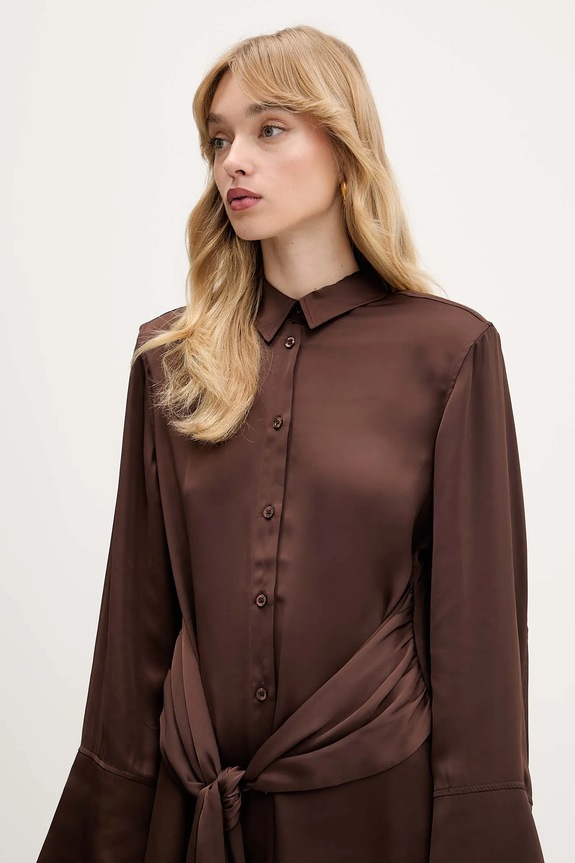 Rotate dress brown 1146462910