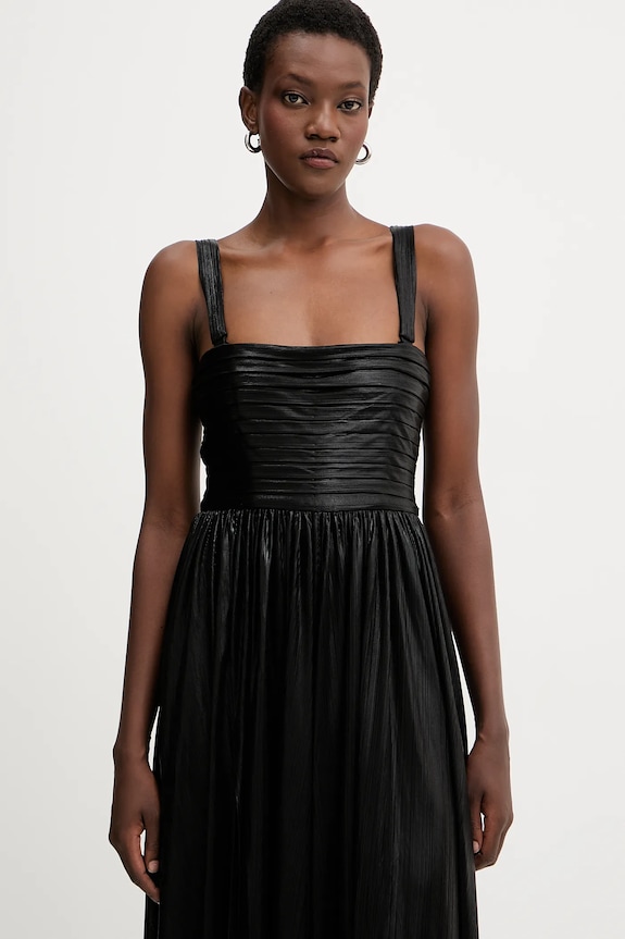 Retrofete vestito Iris nero FW24.10329