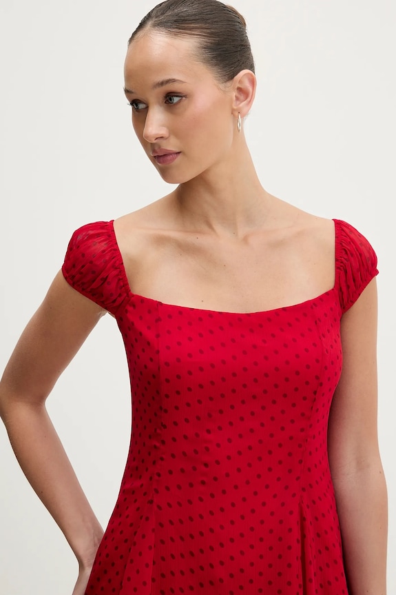 Hollister Co. sukienka czerwony KI359.5377.507