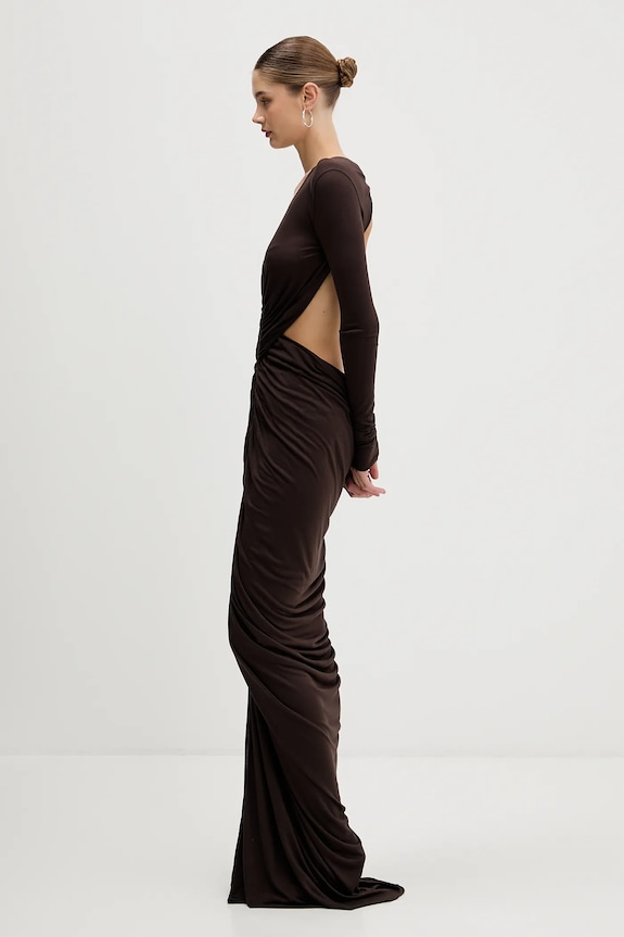 Rick Owens Lilies rochie Poppy LI02E3507.RV maro AW25