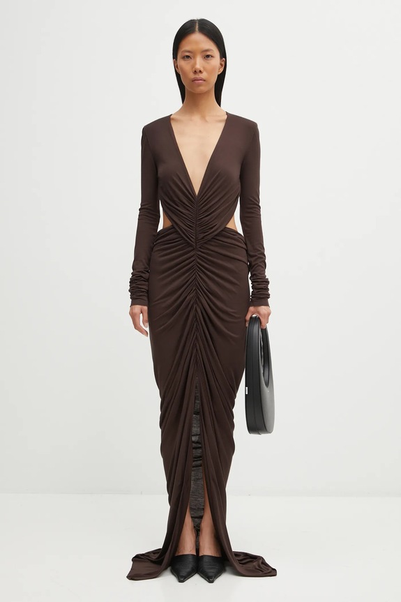 Šaty Rick Owens Lilies Poppy LI02E3507.RV