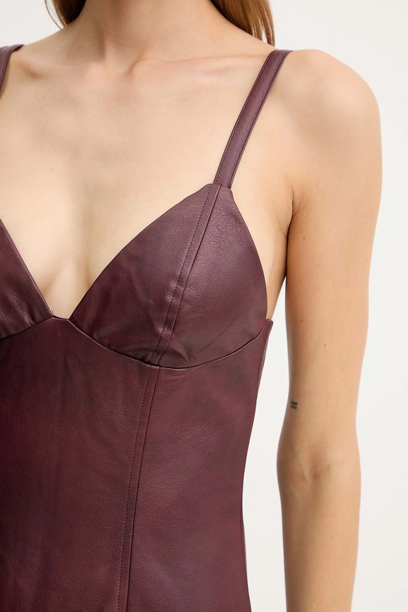 Bardot ruha 60086DB burgundia
