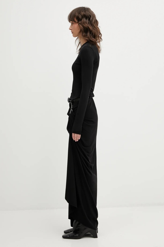 Coperni sukienka Suspended COPR223F5022 czarny AW25