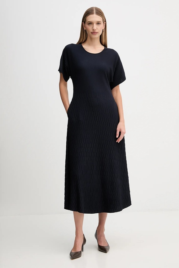 Šaty Sandro Ferrone S14YBFBACILLO tmavomodrá AW25
