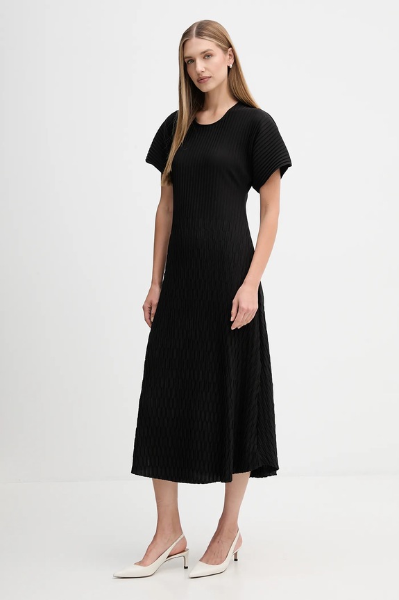 Šaty Sandro Ferrone S14YBFBACILLO čierna AW25