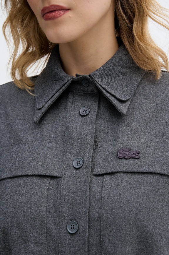 Lacoste sukienka EF2604 szary
