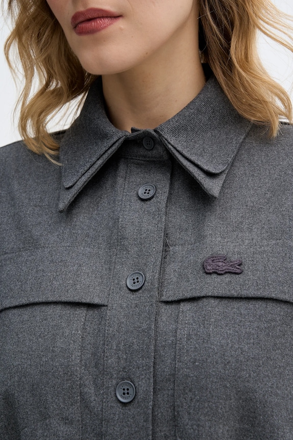 Lacoste sukienka EF2604 szary