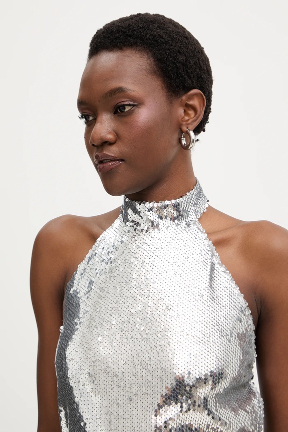 Haveone rochie argintiu AGE.P076