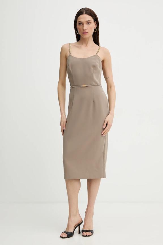 Šaty Marciano by Guess ELLA s elastanom zelená 5YGK09.7357A