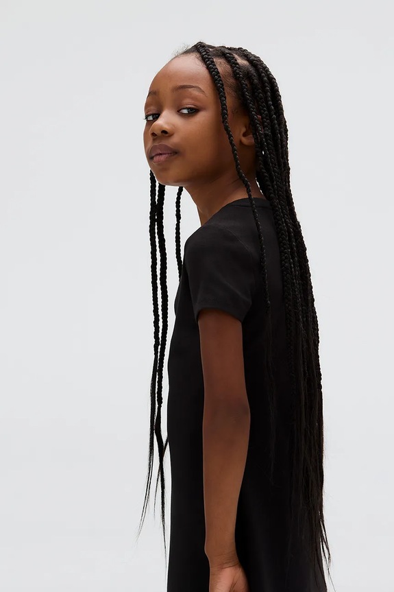 Djevojčice Haljina Calvin Klein Jeans IG0IG02964.9BYA crna