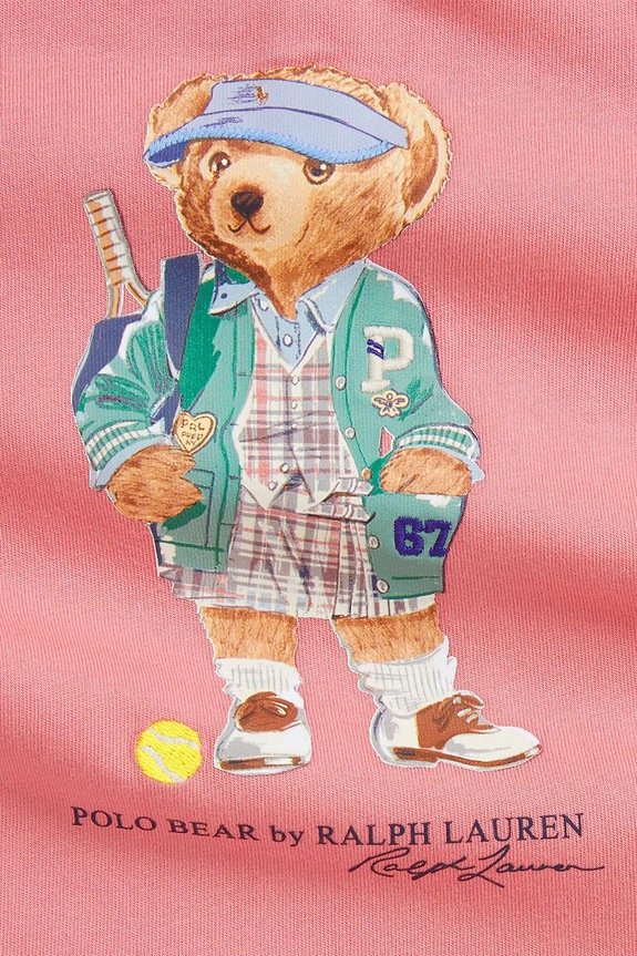 Lány Polo Ralph Lauren ruha 310971130001 rózsaszín