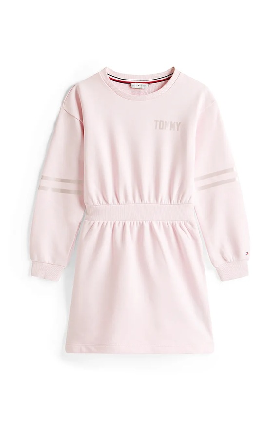 Tommy Hilfiger rochie fete KG0KG08711.9BYA roz AW25