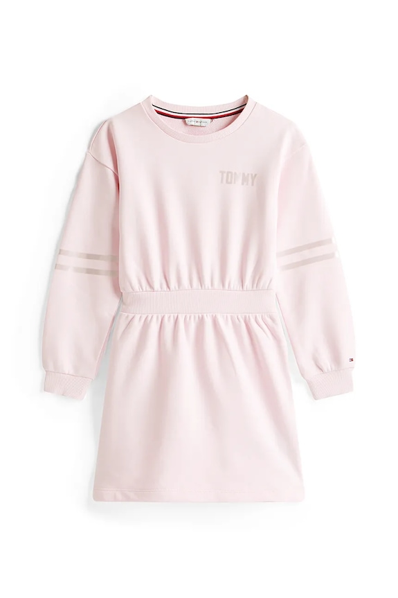 Tommy Hilfiger rochie fete KG0KG08711.9BYA roz AW25