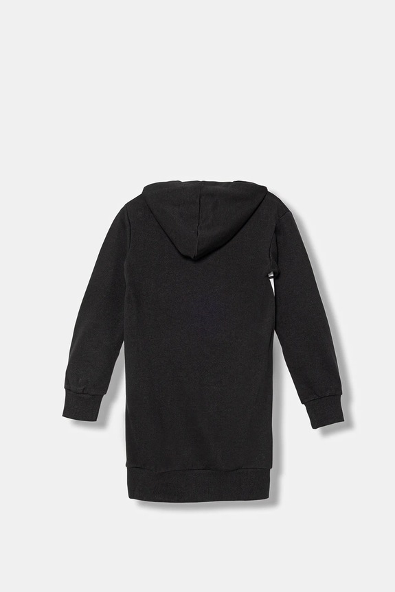 Otroška bombažna obleka Guess J5YK04.KA6R4.9BYA črna AW25