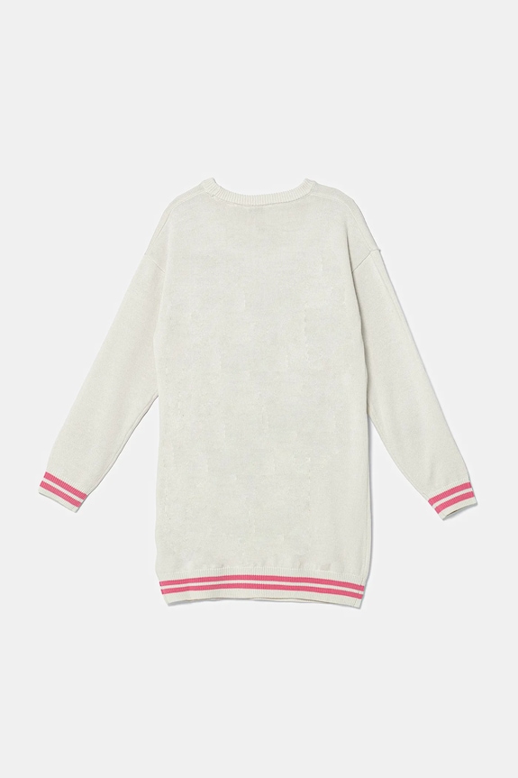 Guess sukienka dziecięca J5YK09.Z3OF0.9BYA beżowy AW25