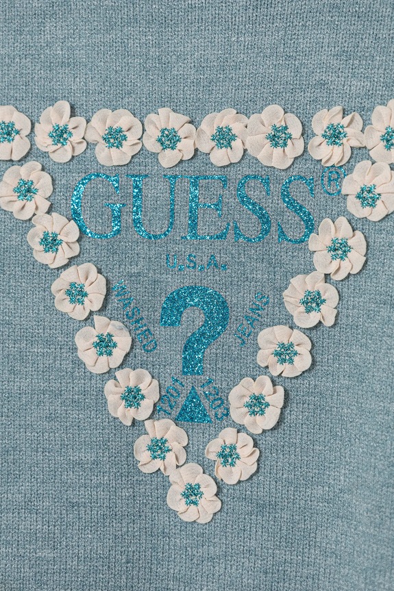 Dievča Dievčenské šaty Guess K5YK08.Z3OS0.9BYA modrá